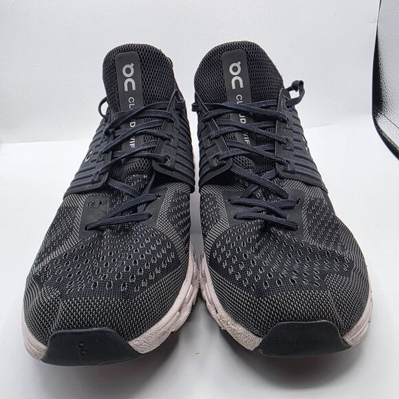 On Running Cloudswift Mens Size 11.5 Black White Running Shoes Athletic Outdoors - Picture 13 of 14